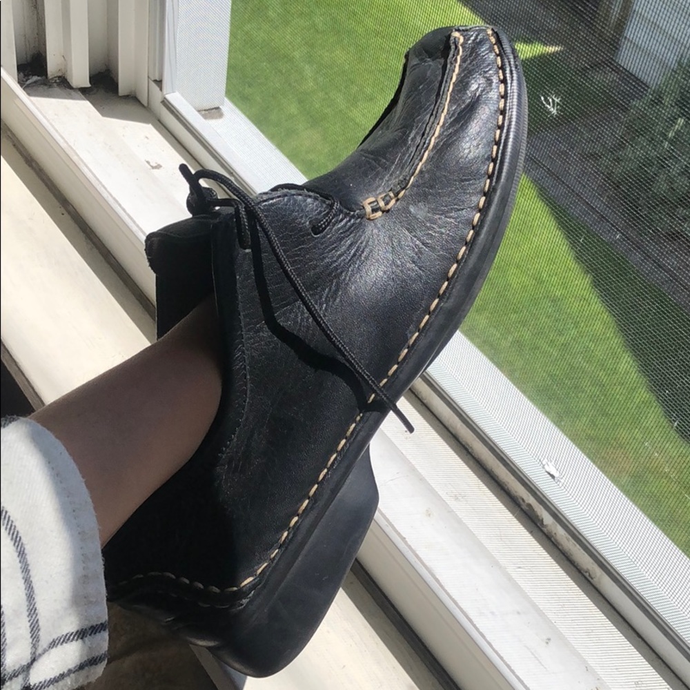 VINTAGE Very Loved Hush Puppies leather shoes